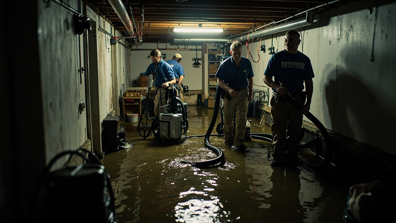 Basement Flood Cleanup in Washington, D.C. | 24/7 Emergency Water Extraction and Full Remediation