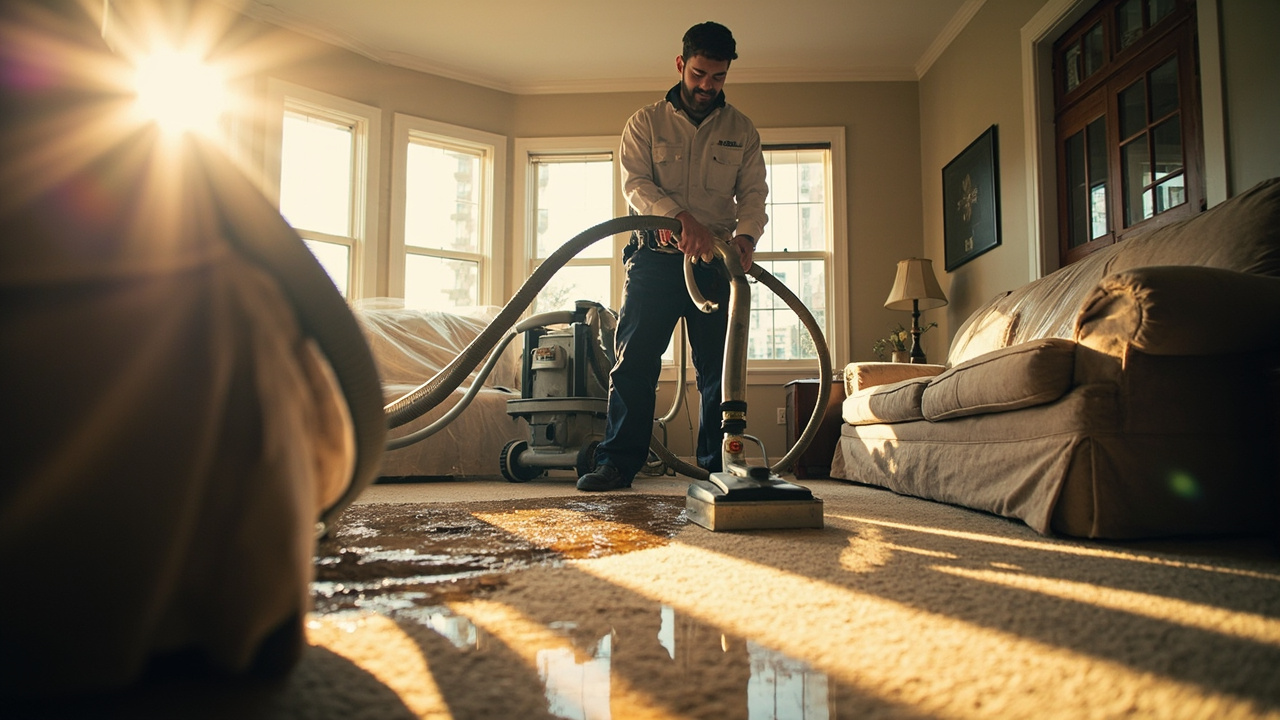 How Professional Flooded Carpet Extraction Actually Works