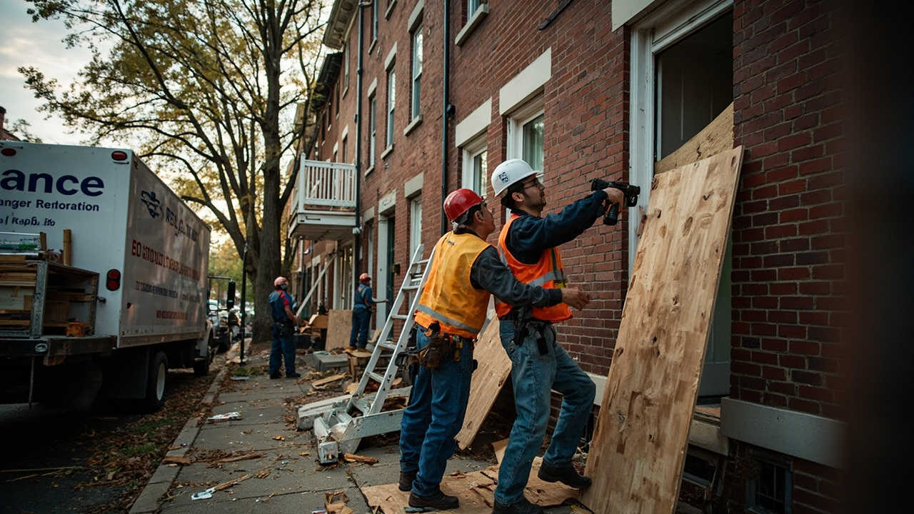 Emergency Board-Up Services in Washington, D.C. – Armed Response Units On-Site Within 60 Minutes