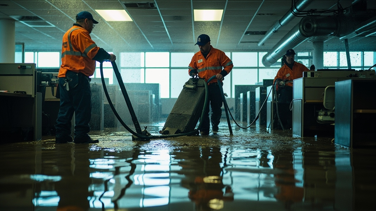 Accidental Sprinkler Discharge Floods Washington, D.C. Buildings in Minutes
