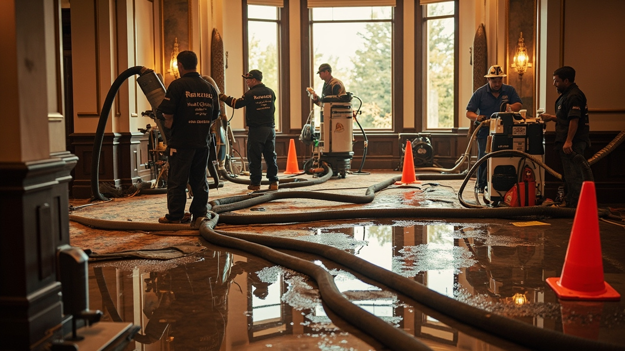 How Commercial Hospitality Water Removal Protects Business Continuity