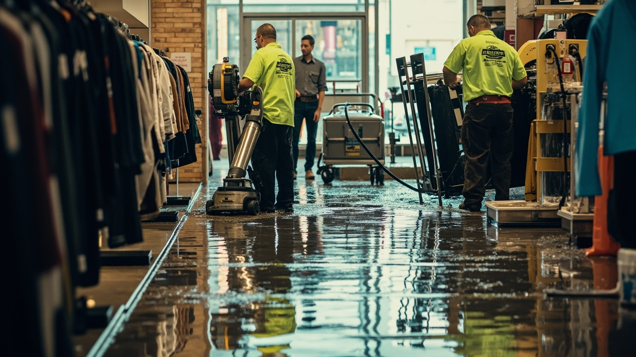 Retail Store Water Cleanup in Washington, D.C. – Minimize Downtime and Protect Your Bottom Line