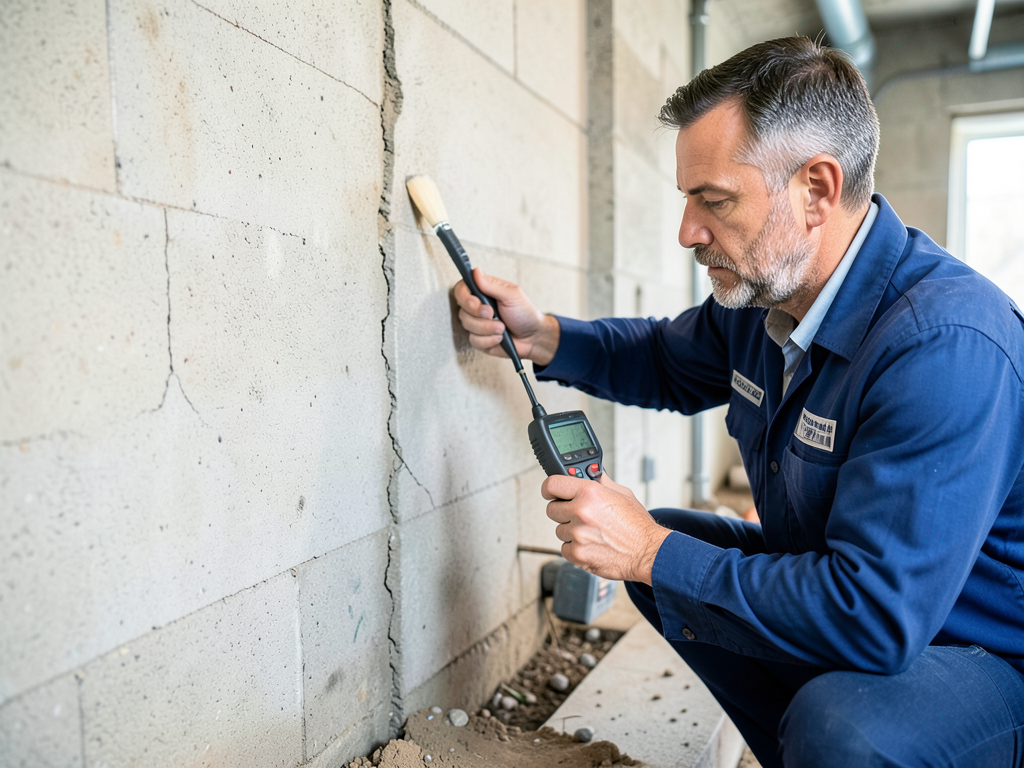 Are those small cracks in your manor park foundati