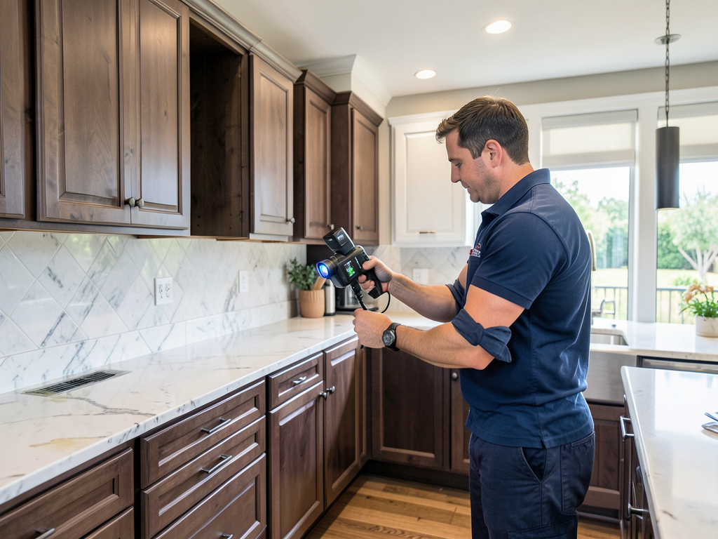 Cleaning up after a high end refrigerator water li