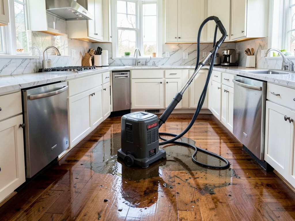 Cleaning Up After a High-End Refrigerator Water Line Break in Your Spring Valley Kitchen