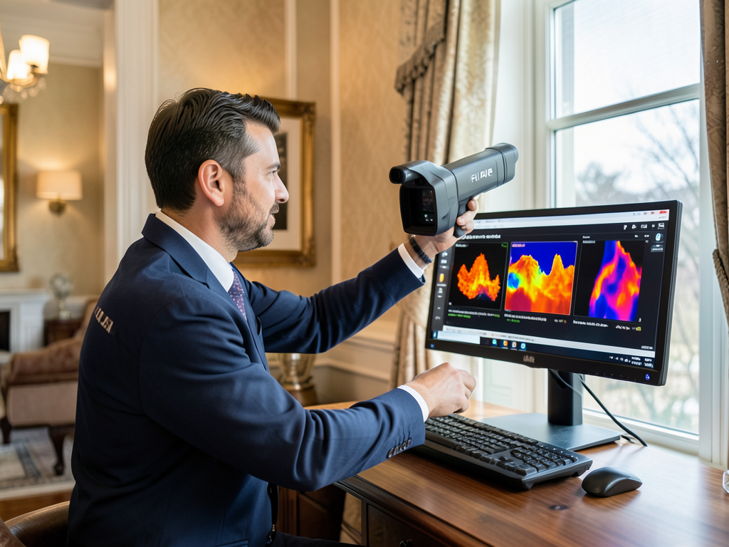 How We Use Thermal Imaging to Find Hidden Leaks in Large Estates Throughout Potomac