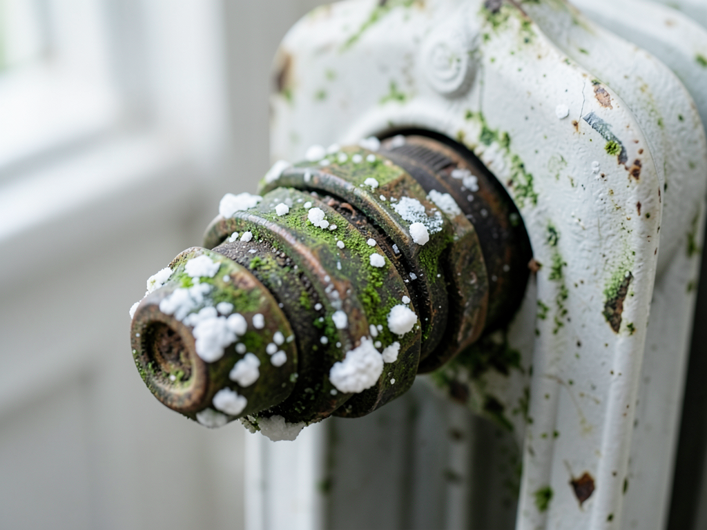 Signs your historic steam radiators in LeDroit Park are leaking behind the baseboards