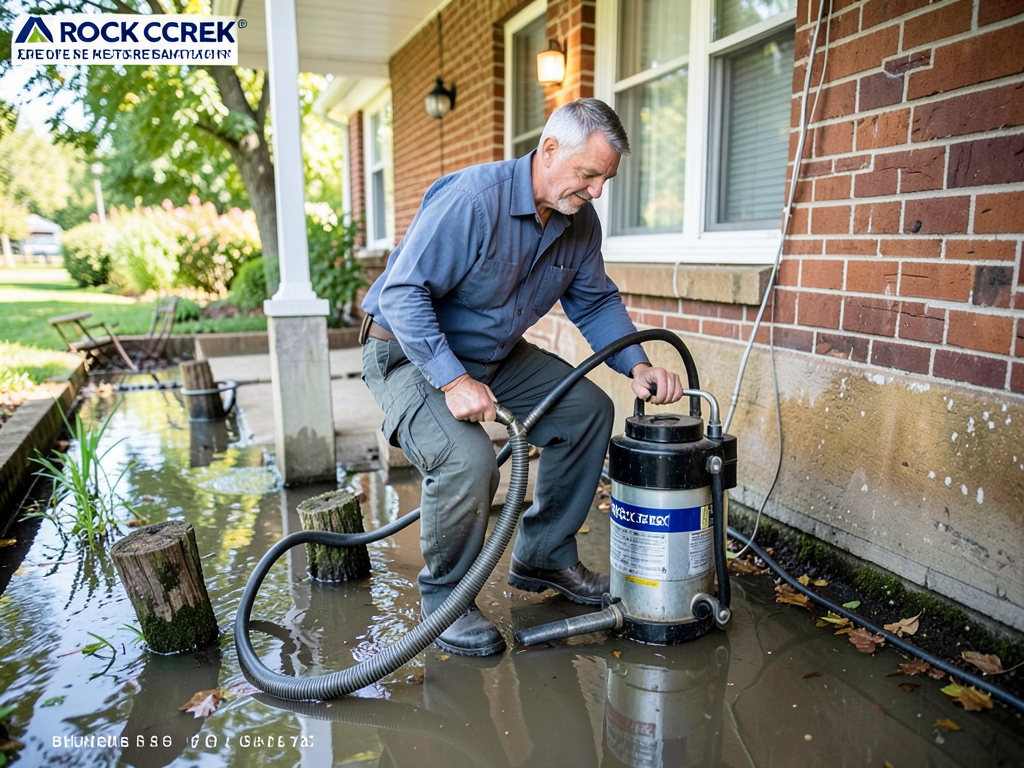 What to do when rock creek overflows and floods yo