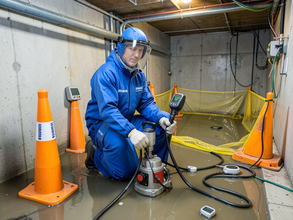 What to do when your clogged floor drain floods yo